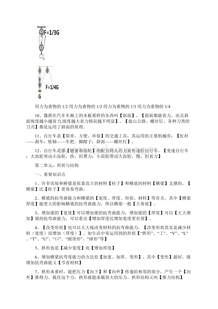 小学六年级科学知识点总汇资料+六年级科学强化训8套练题高分必备文档格式.docx_第3页