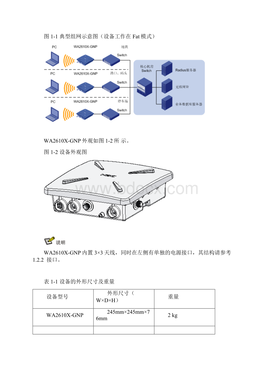 H3C 室外AP无线局域网安装设备.docx_第2页