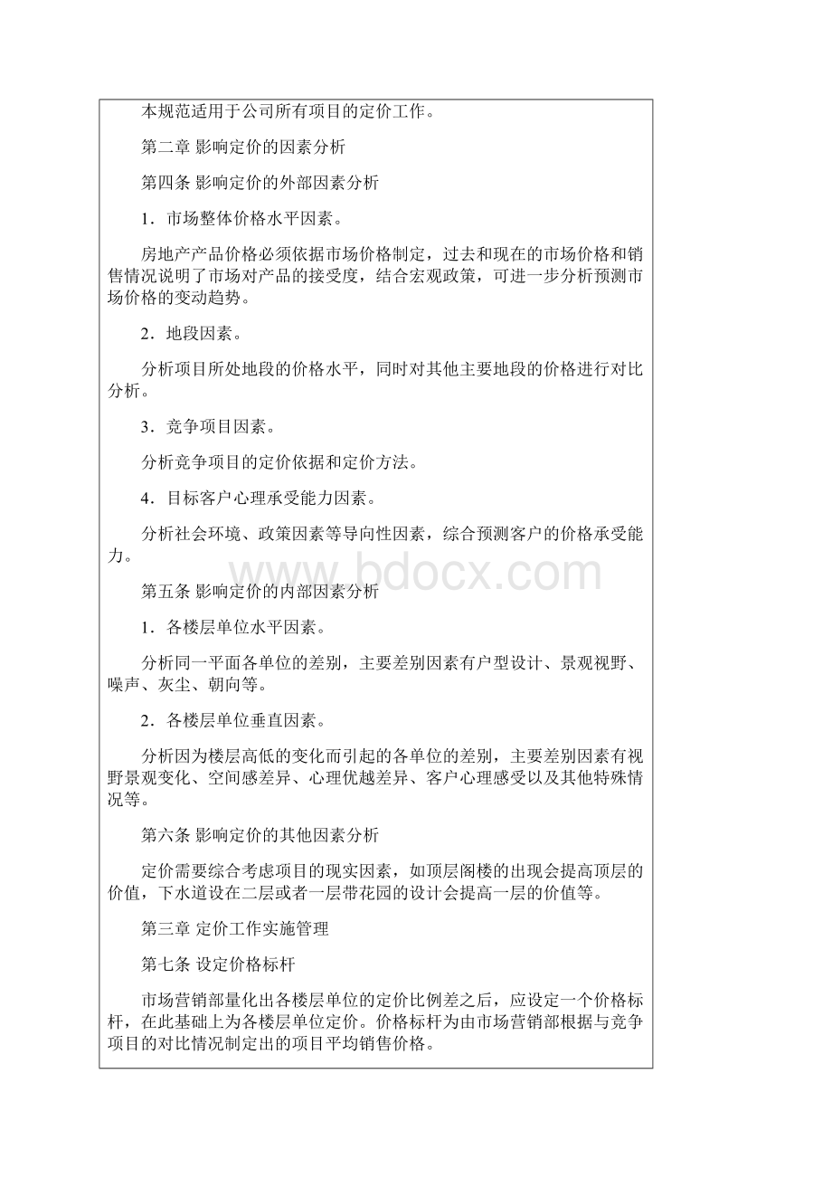 房地产项目定价业务流程设计.docx_第2页