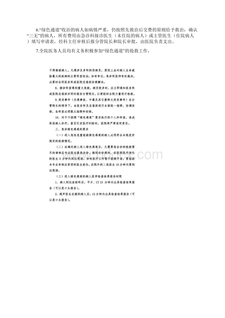 急诊绿色通道实施方案及流程Word下载.docx_第2页