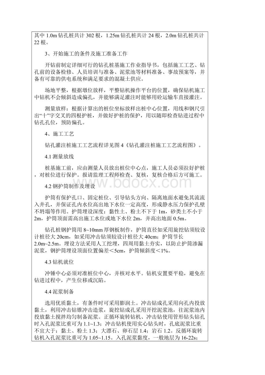 钻孔桩施工技术交底新表格Word文档格式.docx_第2页