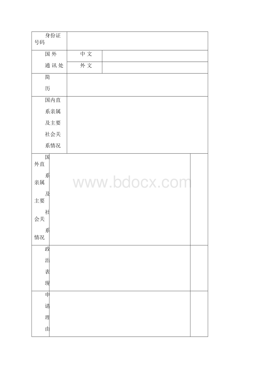 领导干部因私出国境审批表Word下载.docx_第3页