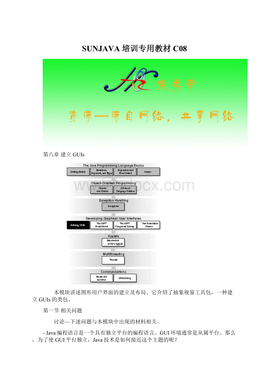 SUNJAVA 培训专用教材C08Word下载.docx