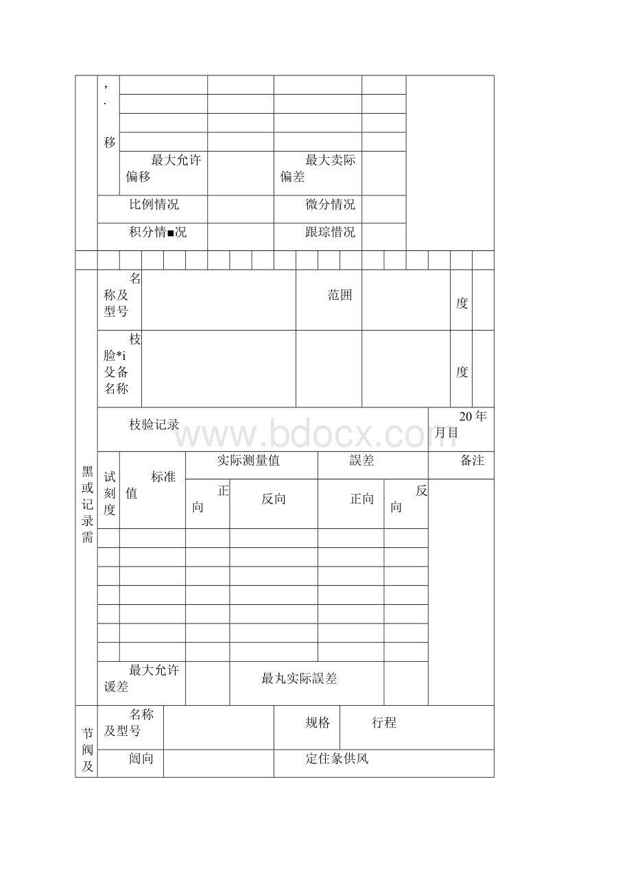 通用仪表校验记录.docx_第2页