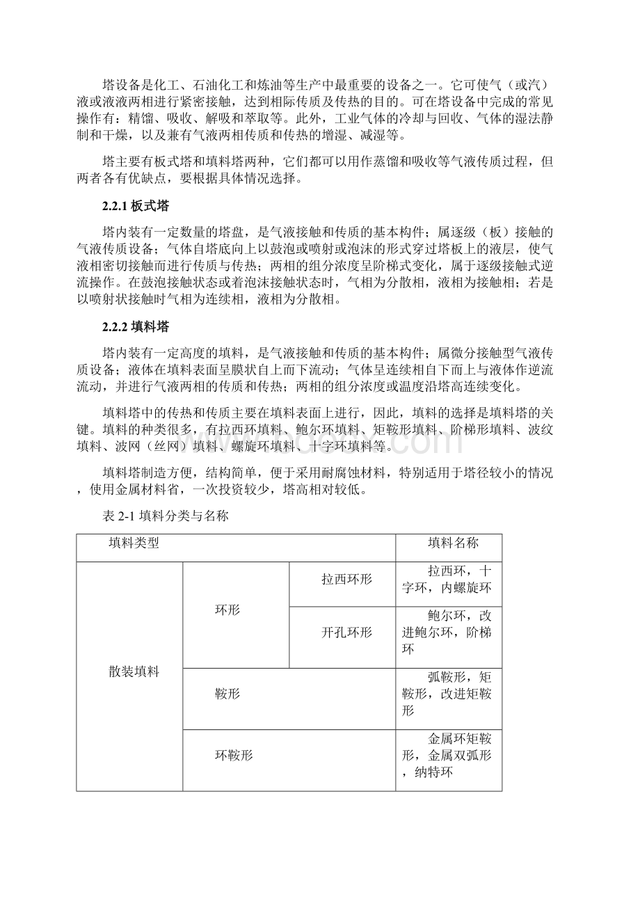 化工设备设计及选型说明书Word文件下载.docx_第2页