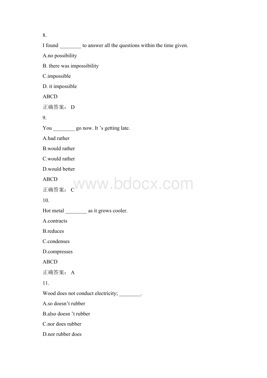 全国硕士研究生考试《英语》二模拟试题及答案Word文件下载.docx_第3页