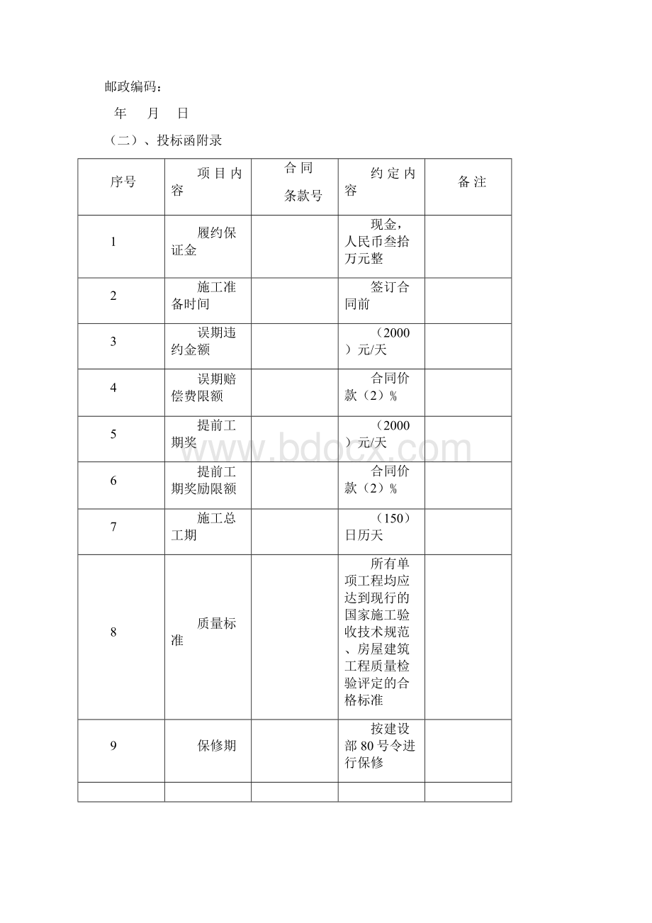 投标文件商务标模板.docx_第2页