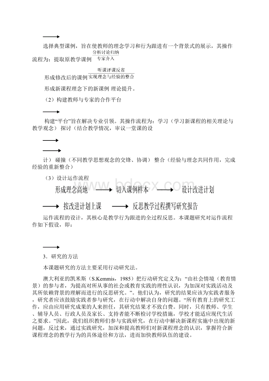 新课程实施中的学科课例研究Word文档格式.docx_第3页