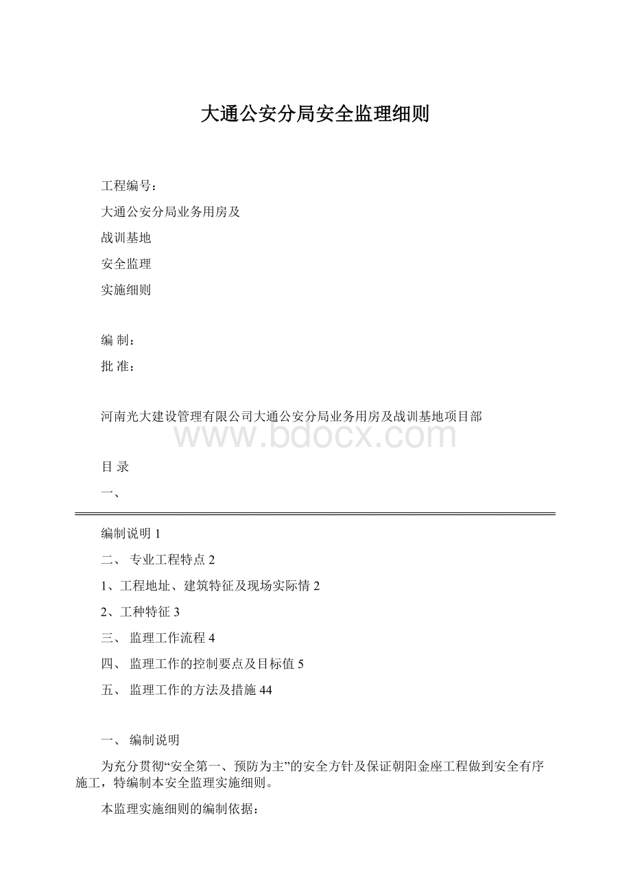 大通公安分局安全监理细则.docx_第1页