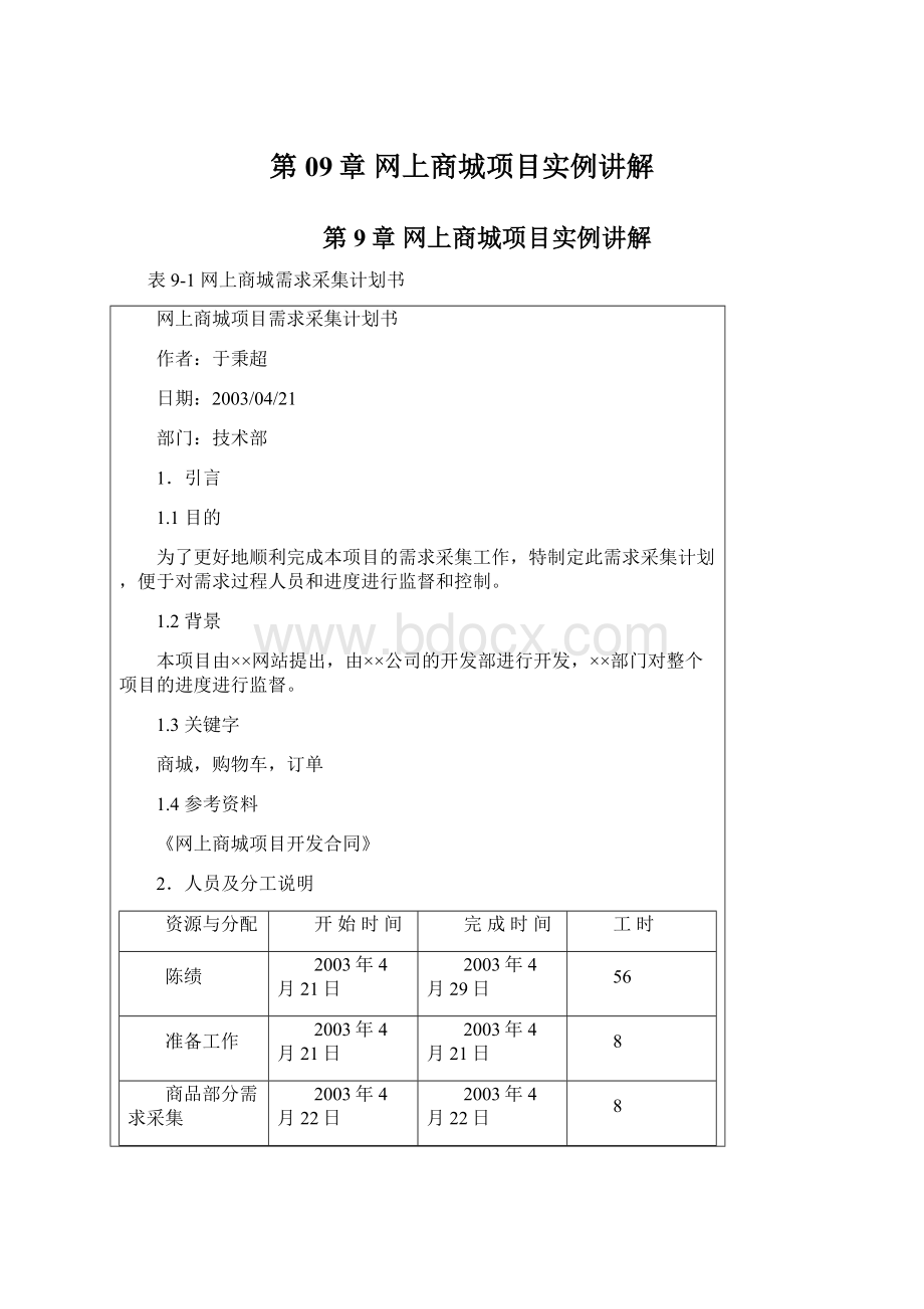 第09章 网上商城项目实例讲解.docx_第1页