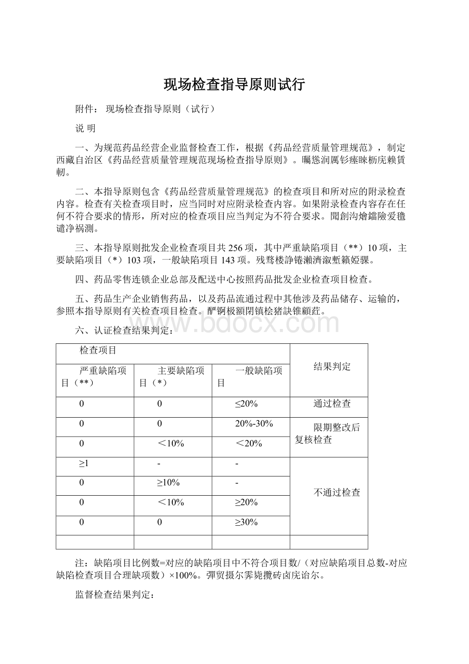 现场检查指导原则试行.docx