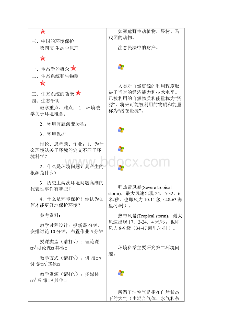 第一章环境和环境保护教案修改.docx_第2页