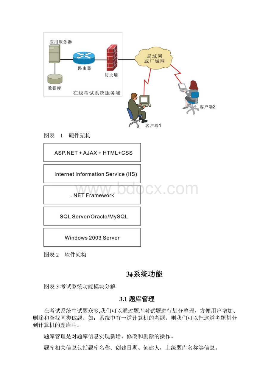 考试系统设计方案Word文档格式.docx_第3页