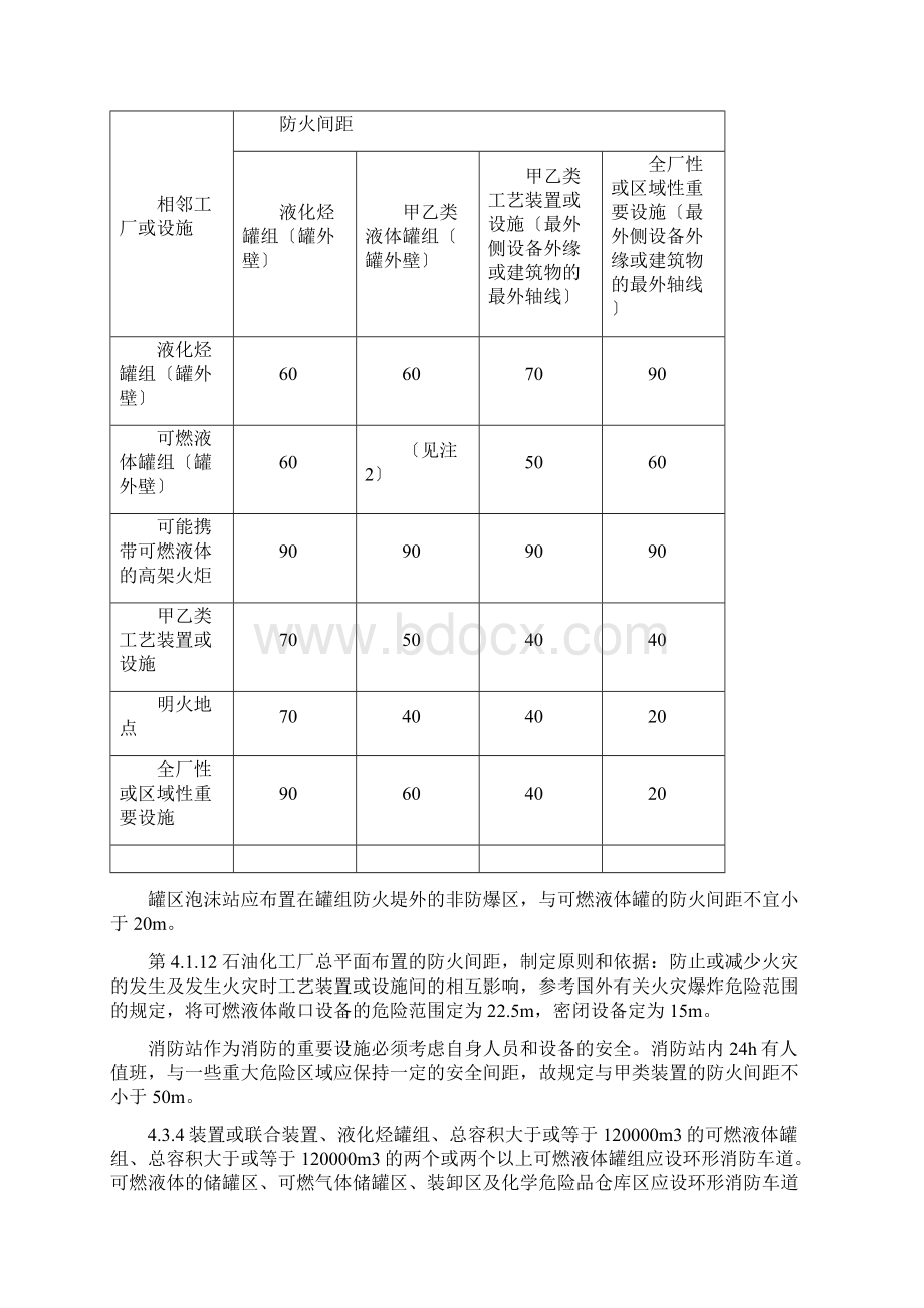 石油化工行业安全距离汇总Word下载.docx_第2页