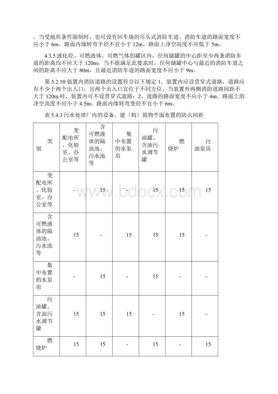 石油化工行业安全距离汇总Word下载.docx_第3页