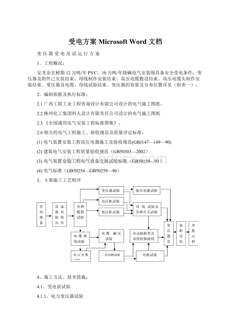 受电方案 Microsoft Word 文档Word格式.docx_第1页