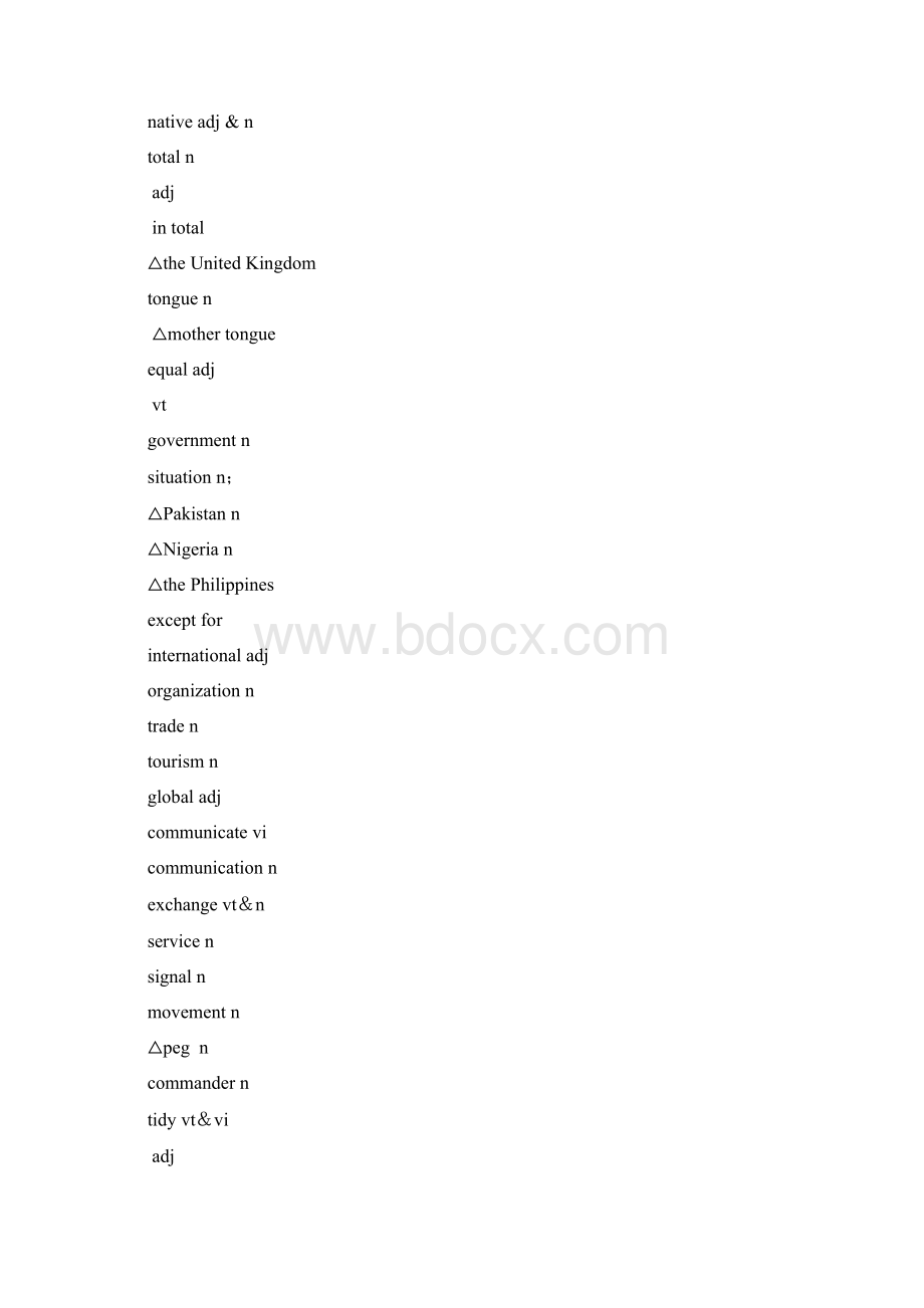 高一英语全册词汇测试表写中文文档格式.docx_第3页