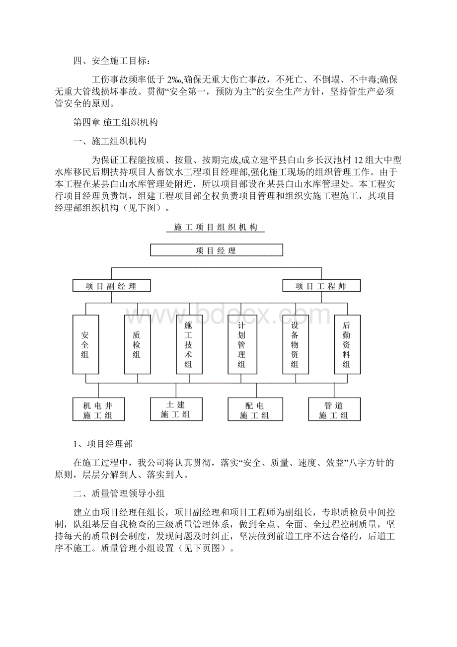 某县人畜饮水工程施工组织设计文档格式.docx_第2页