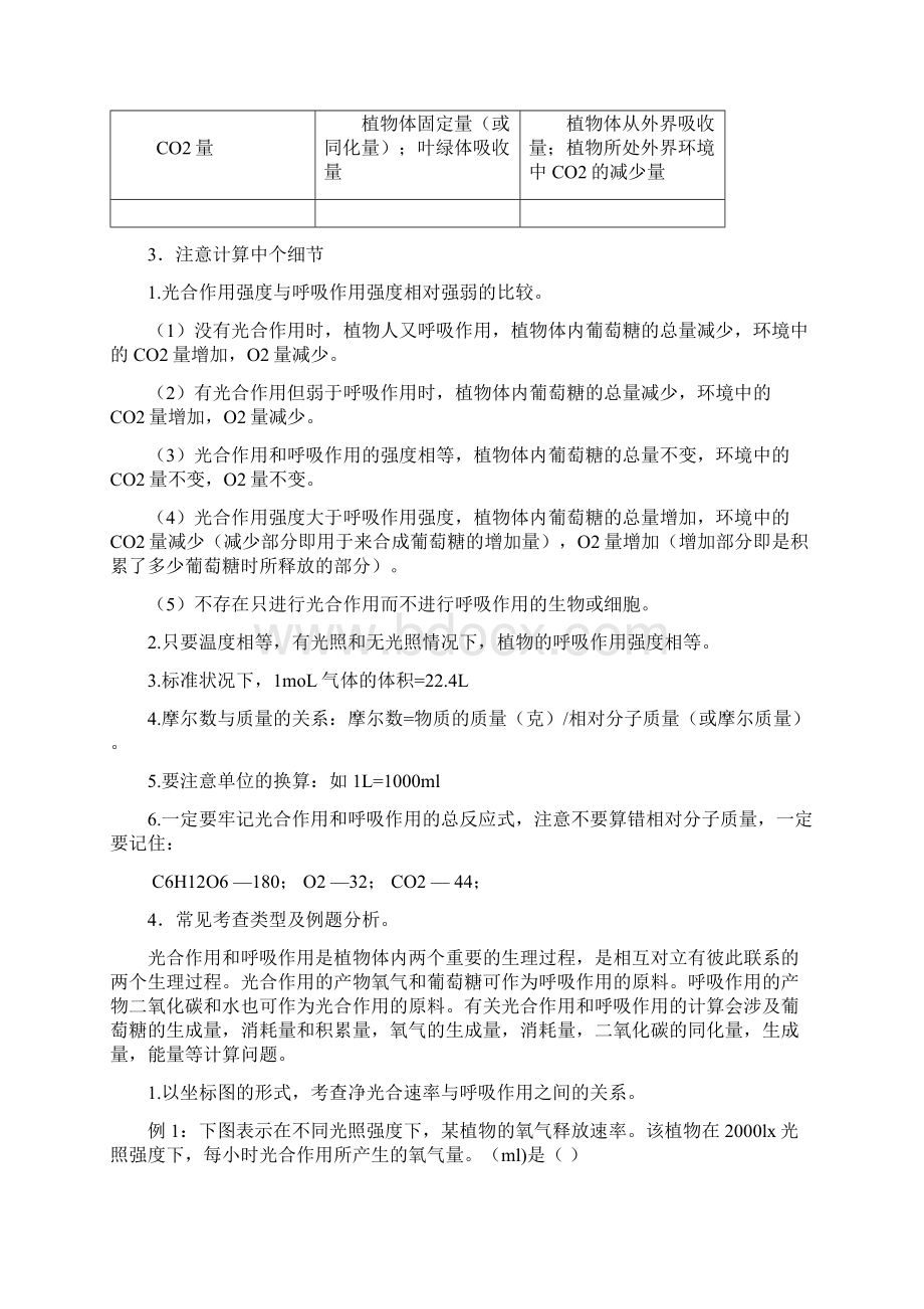 光合作用与呼吸作用相关计算题解法探究.docx_第3页