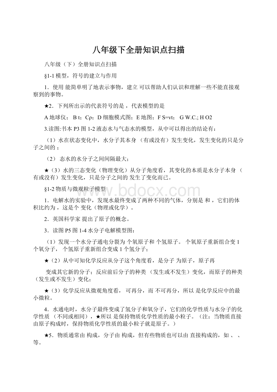 八年级下全册知识点扫描.docx_第1页