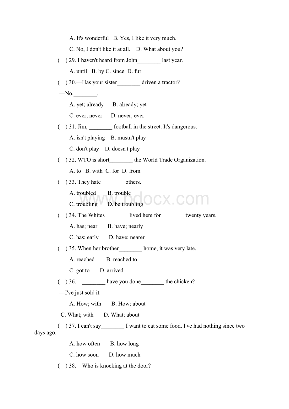 中考英语模拟试题含听力原文及答案3Word下载.docx_第3页