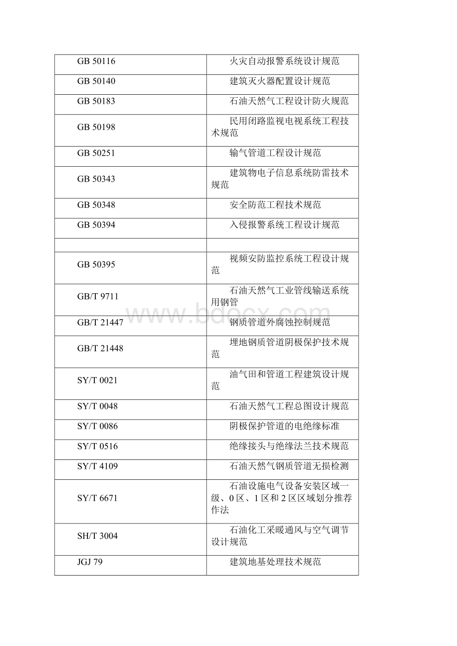 天然气输气管道工程线路阀室设计规定.docx_第3页