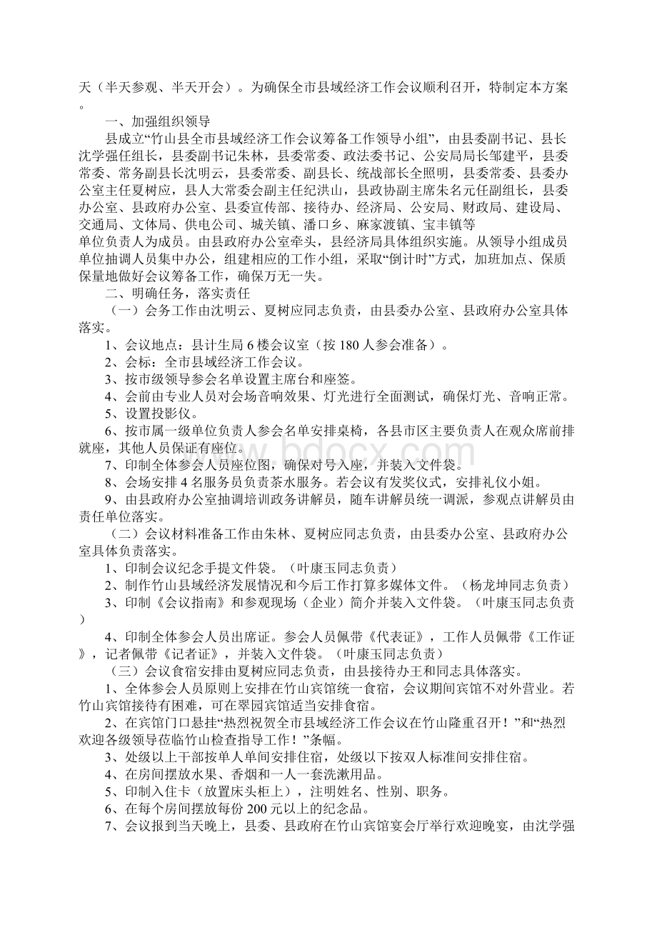 会议秘书组工作方案Word文件下载.docx_第3页