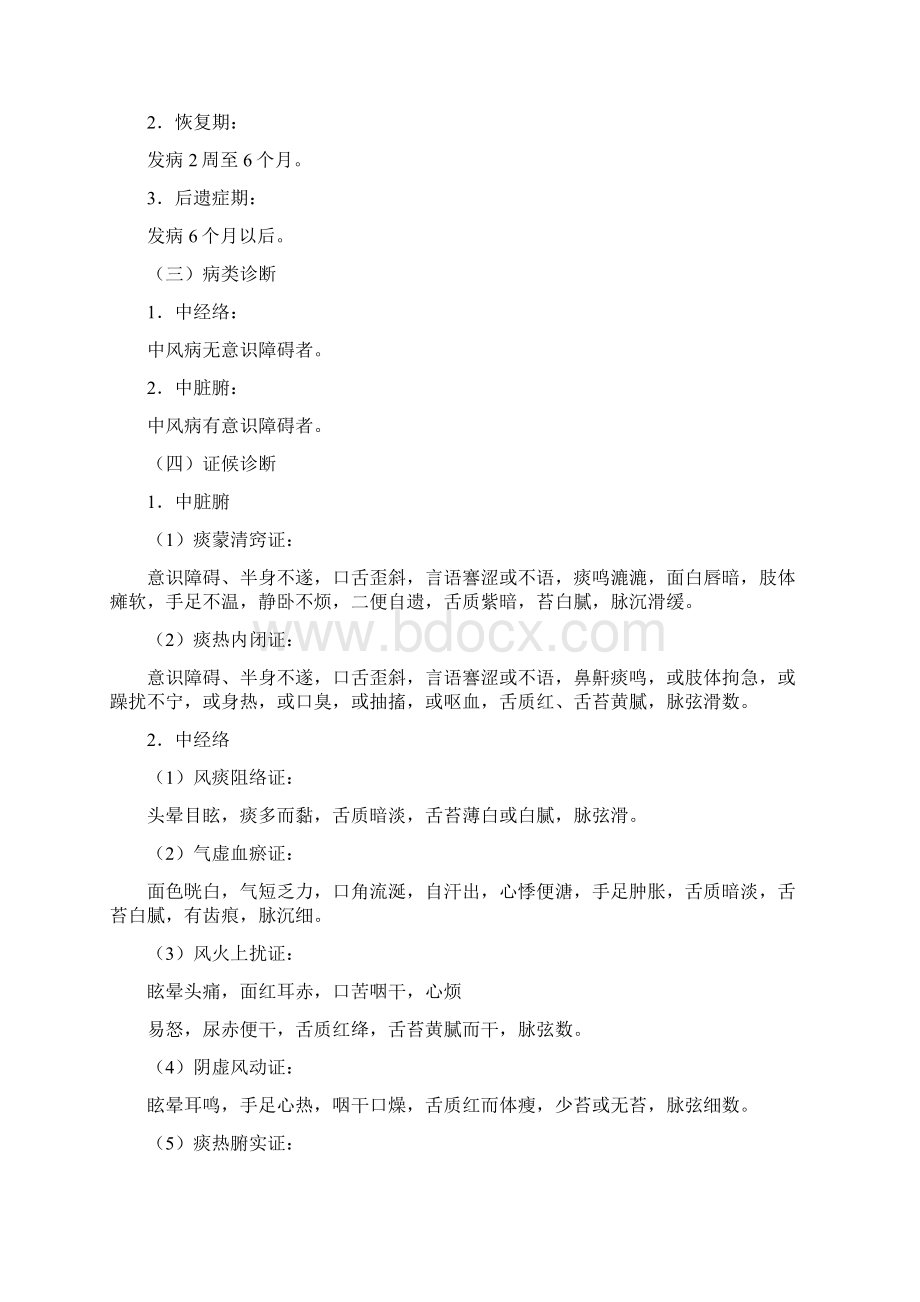 中风病脑梗死急性期诊疗方Word格式文档下载.docx_第2页