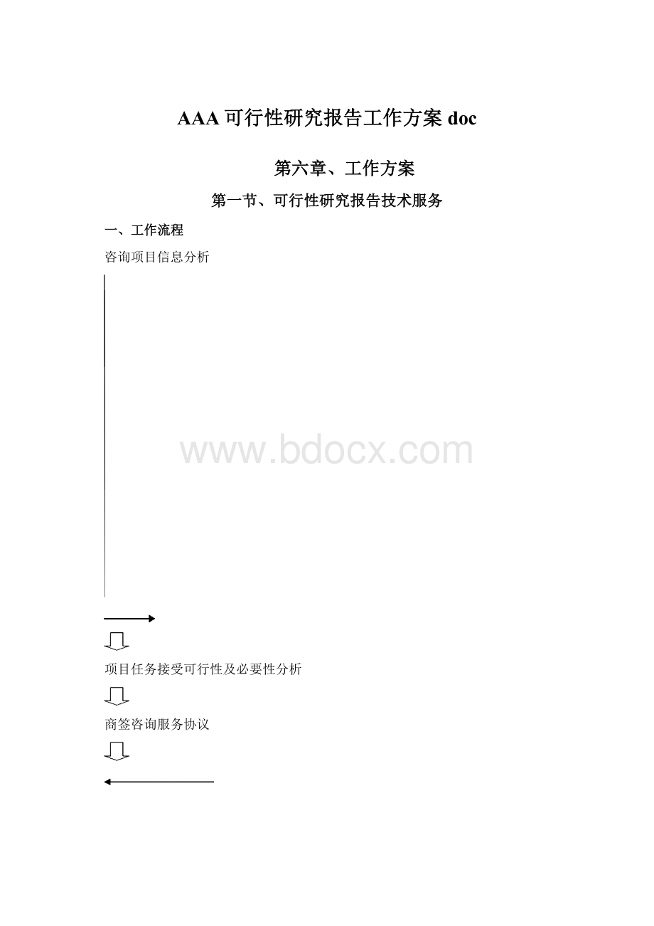 AAA可行性研究报告工作方案doc.docx_第1页