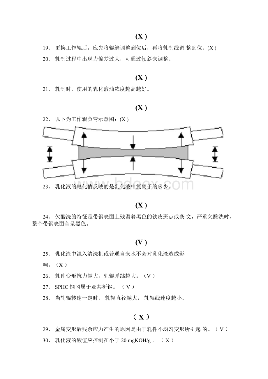 冷轧考试题库完整Word文档下载推荐.docx_第2页