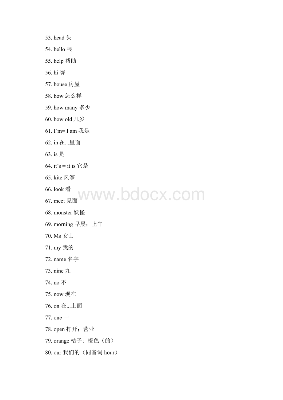 小学英语单词表全12册.docx_第3页