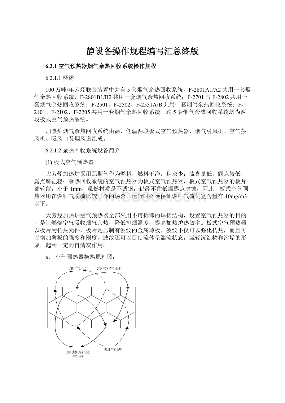 静设备操作规程编写汇总终版.docx_第1页