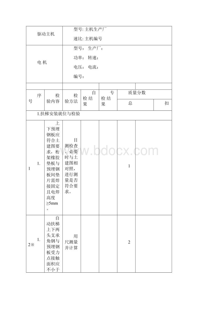 自动扶梯检验报告参考模板Word下载.docx_第3页