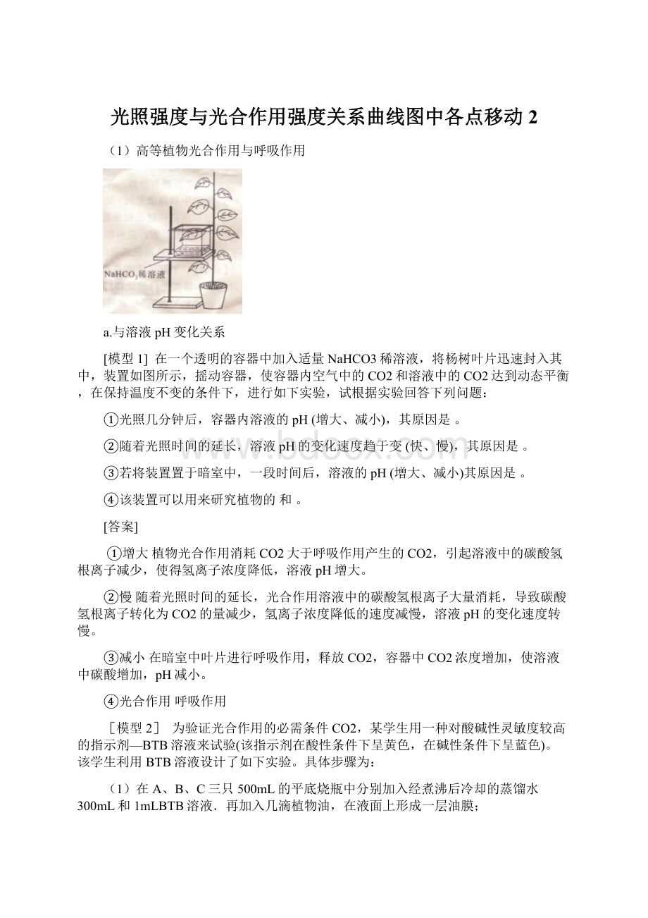 光照强度与光合作用强度关系曲线图中各点移动2.docx_第1页