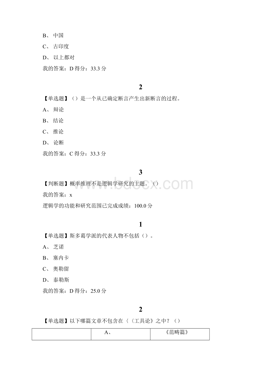 超星尔雅逻辑学导论课后题总结文档格式.docx_第2页