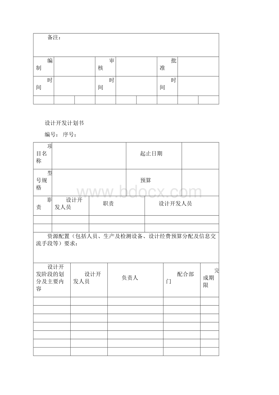 ISO9001设计开发全套表格.docx_第3页