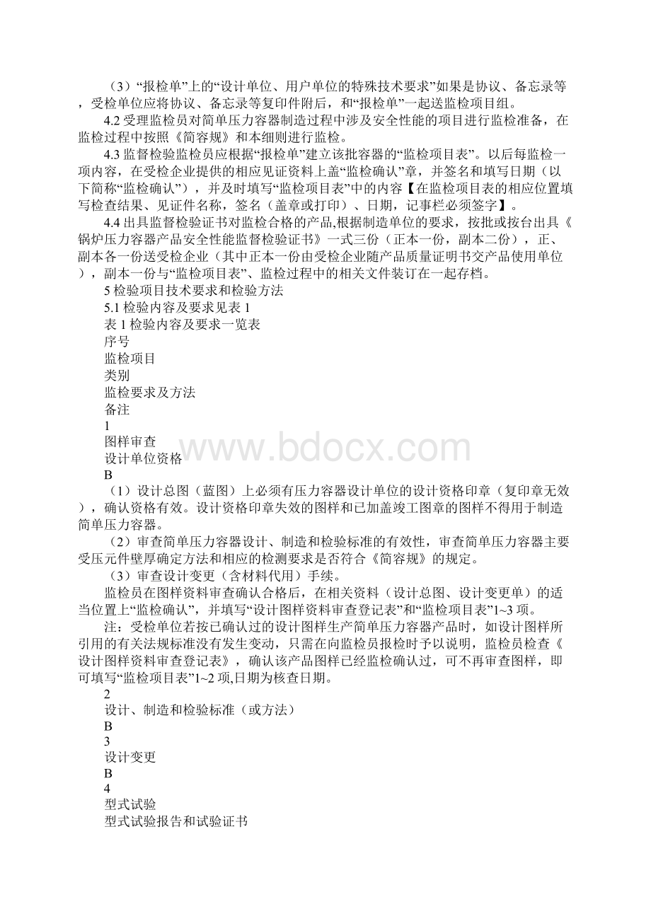 简单压力容器产品安全性能监督检验细则最新版Word格式文档下载.docx_第3页