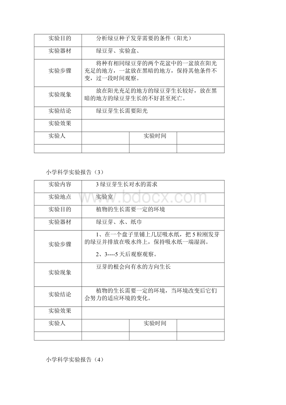 教科版五年级科学上册实验报告.docx_第2页