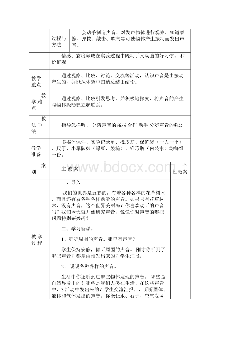 四年级上册科学第三单元教案设计.docx_第3页