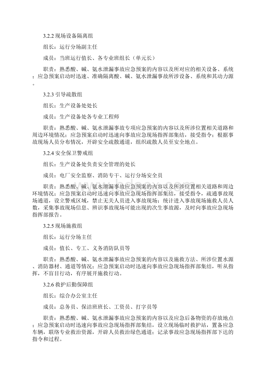 酸碱氨水泄漏事故专项应急预案.docx_第2页