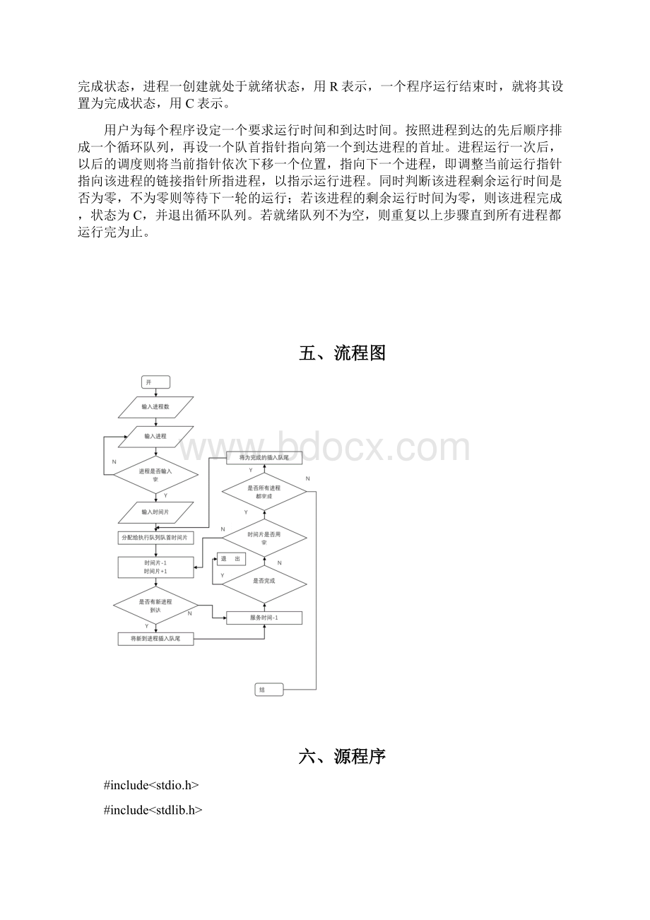 操作系统时间片轮转法进行CPU调度Word下载.docx_第2页