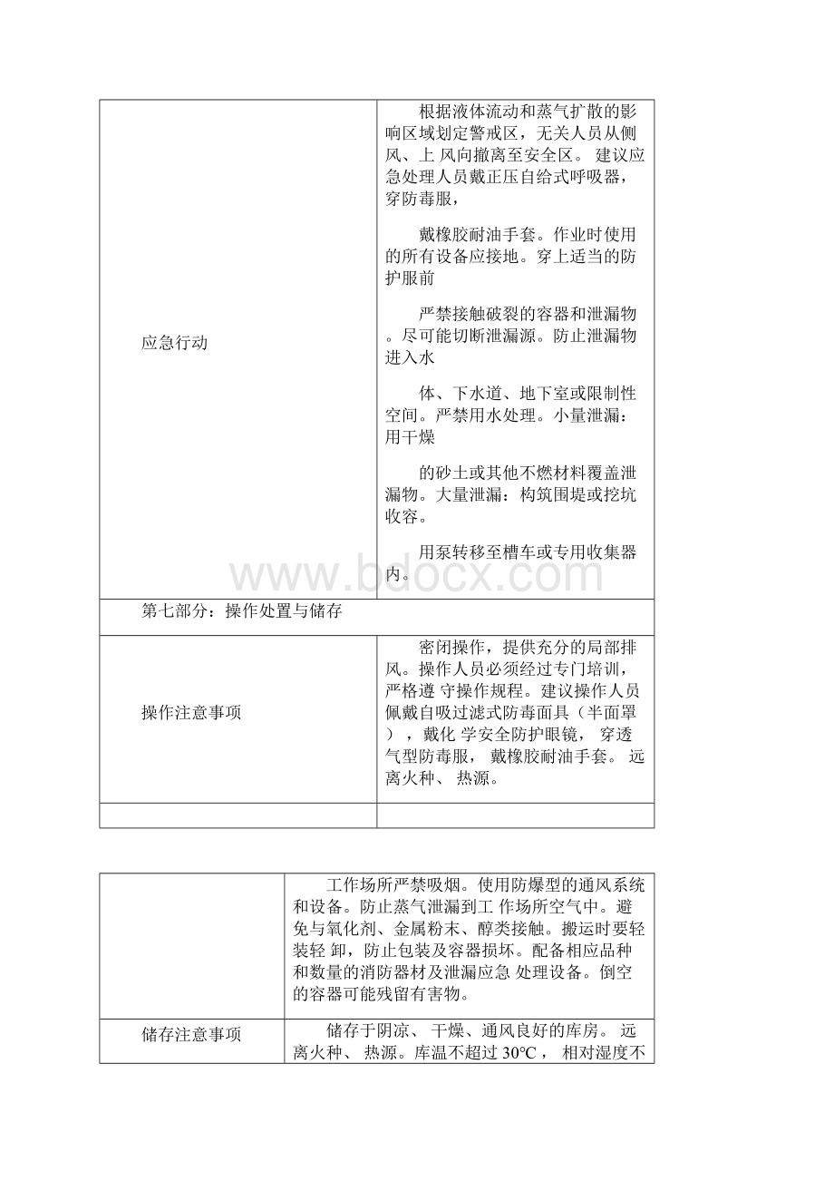 氯化苄安全技术说明书Word格式文档下载.docx_第3页