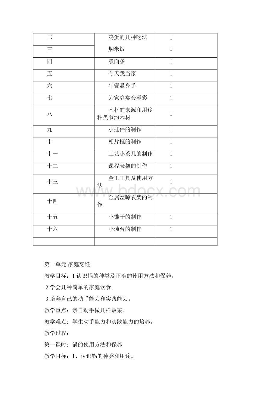 北京版小学六年级上册劳动教案.docx_第2页