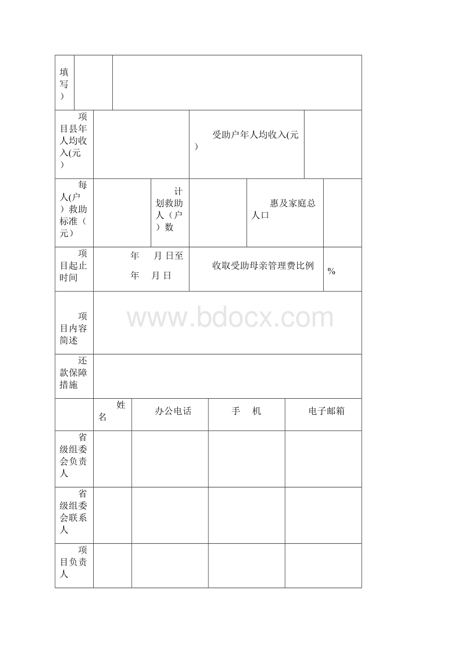 幸福工程项目申报书范本Word格式.docx_第3页