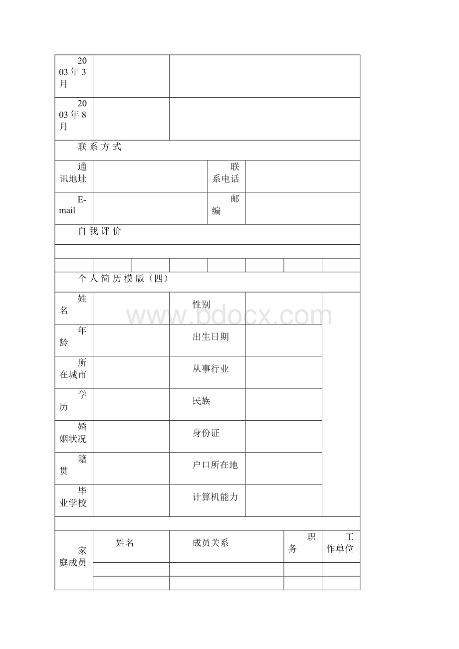 个人简历模板下载参考word.docx_第3页