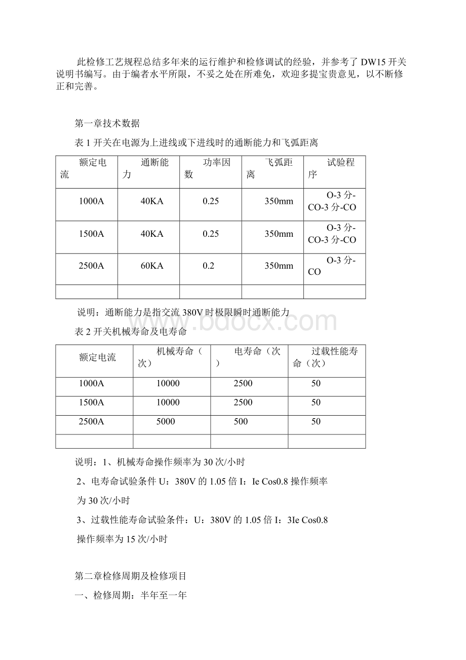 DW15开关检修工艺规程.docx_第2页