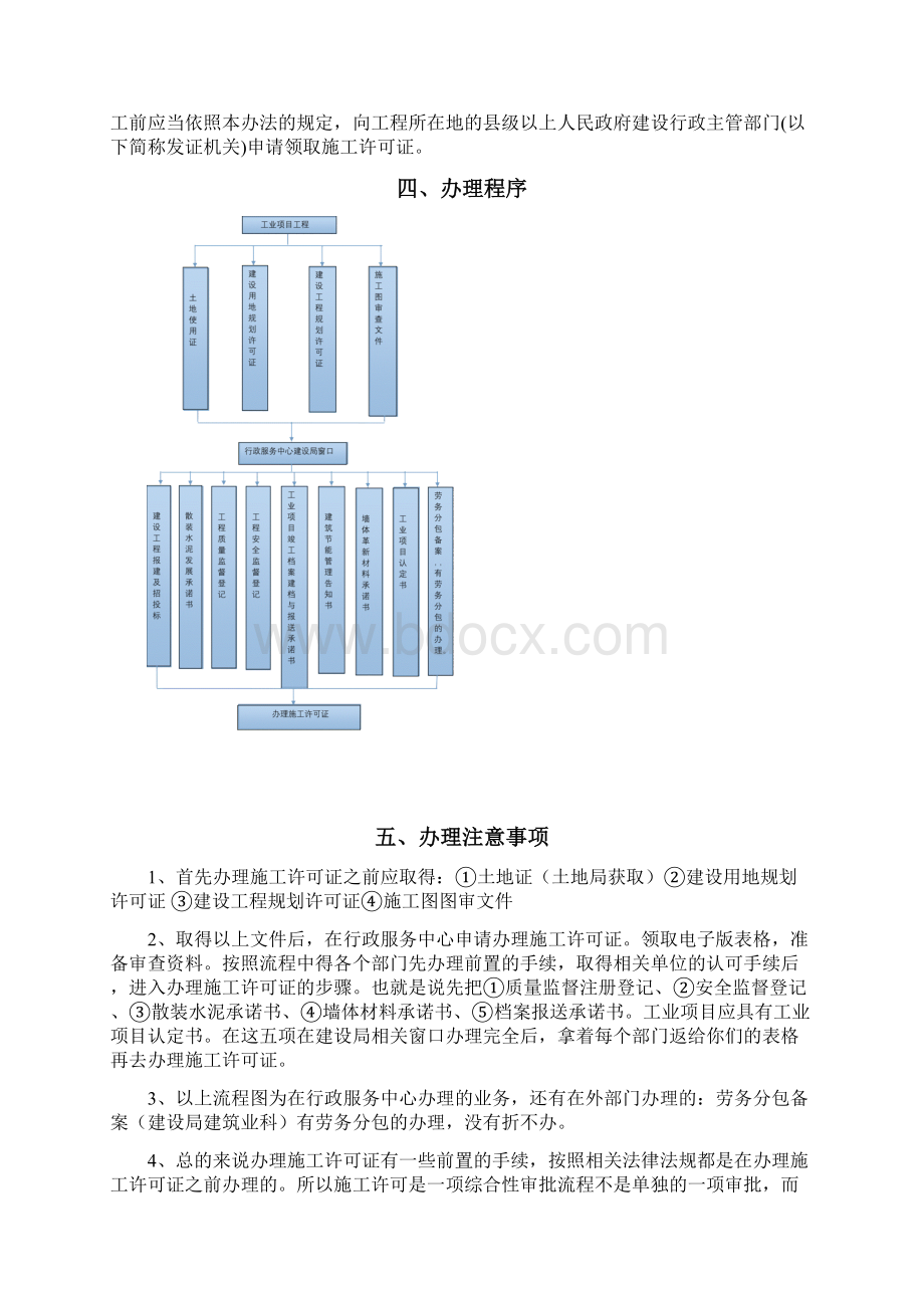 工业项目施工许可证办事指南文档格式.docx_第3页