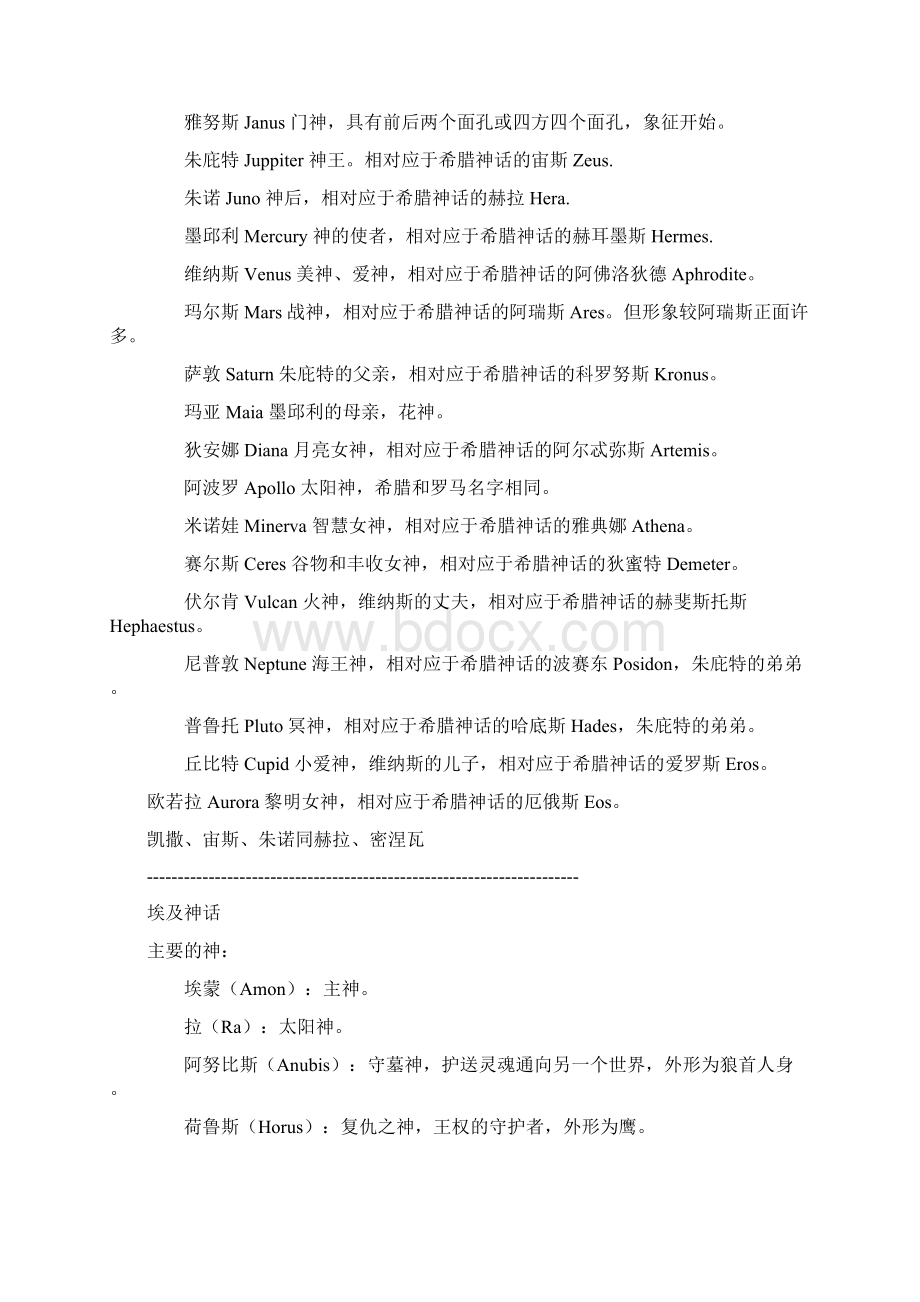 西方神话人物名字Word文件下载.docx_第2页