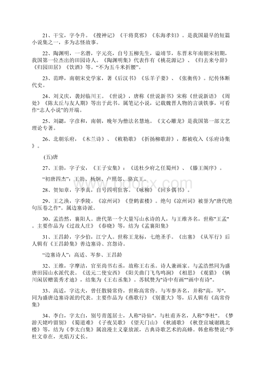 中国各朝代文学常识精简版.docx_第3页