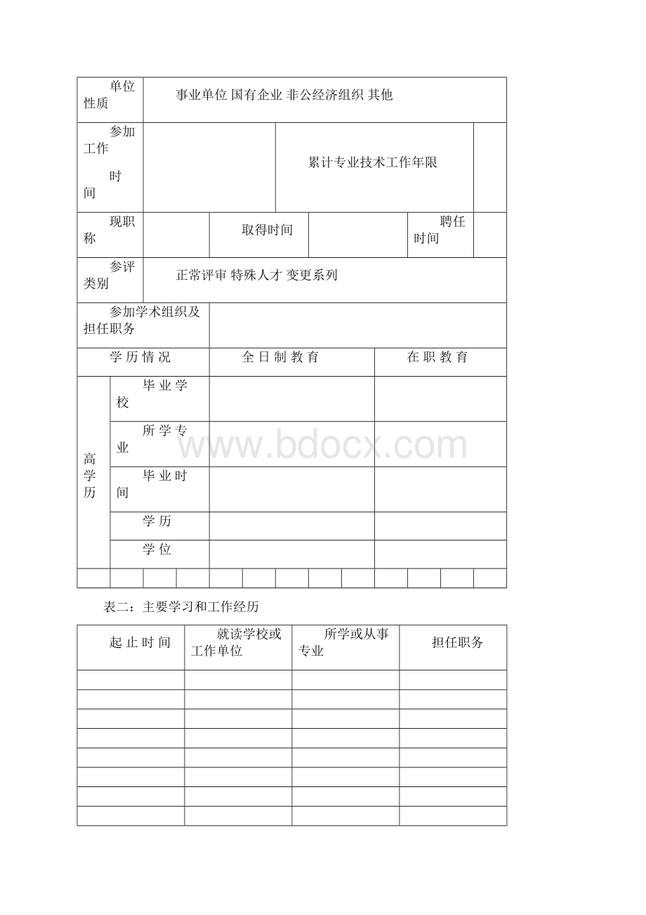 云南省专业技术职称申报评审表.docx_第3页